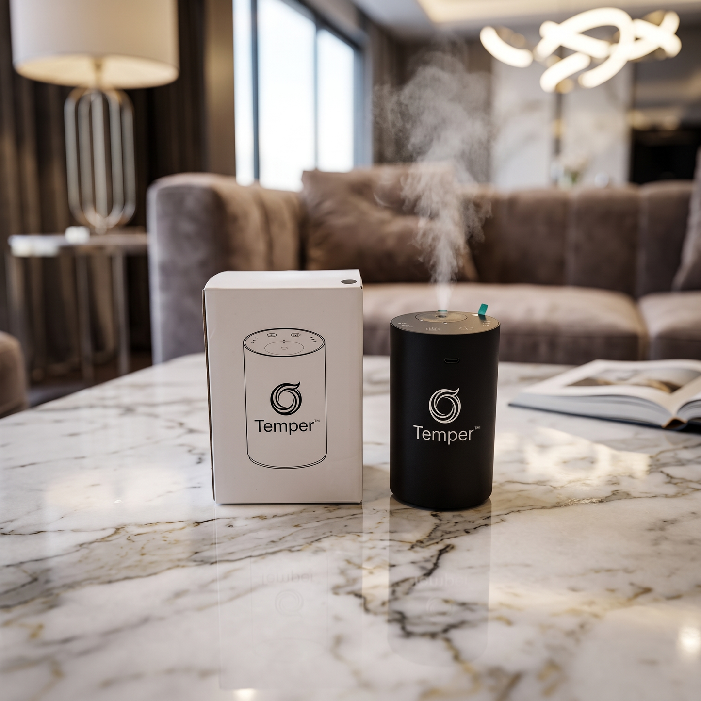 Portable Waterless Essential Oil Diffuser