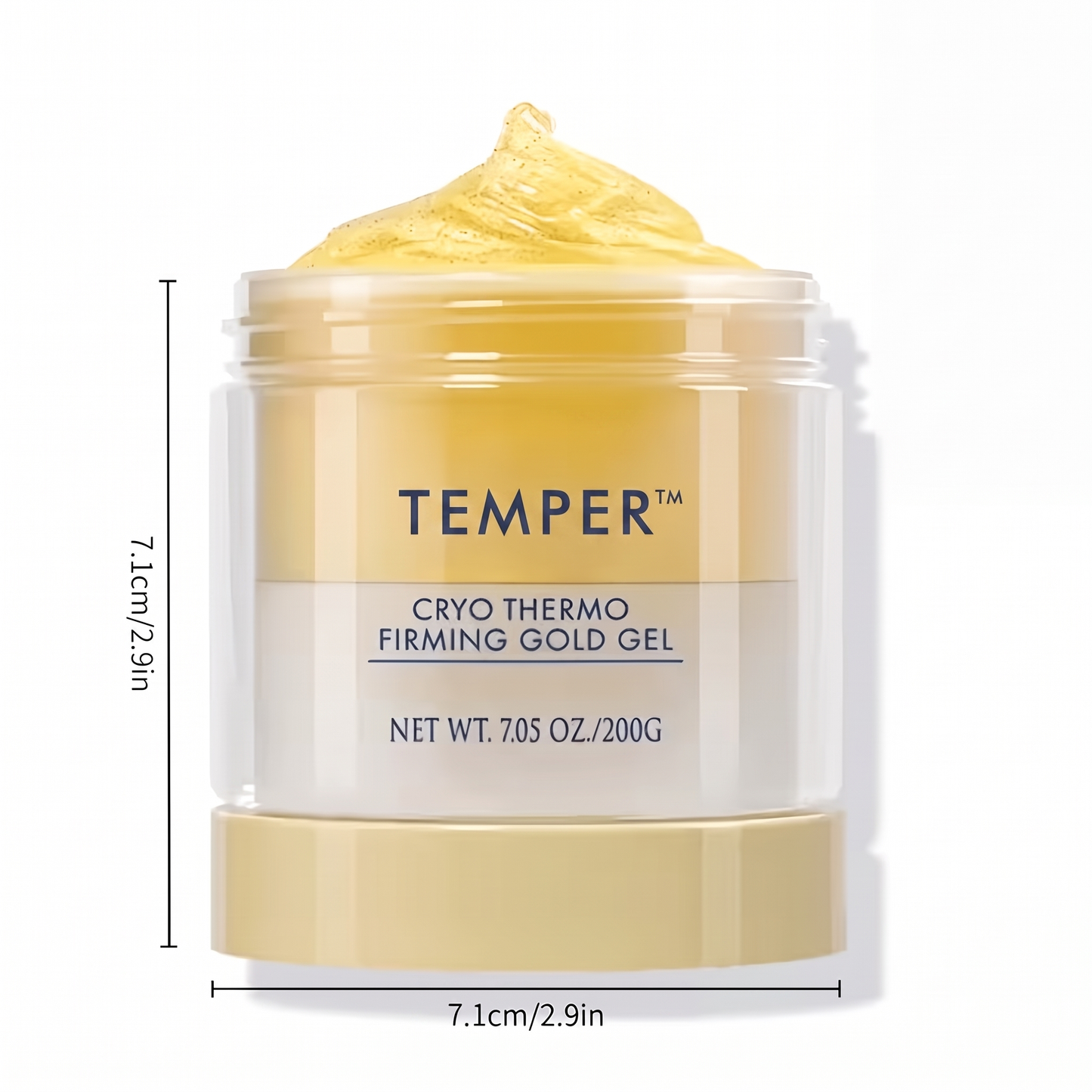 TEMPER Gold Thermal Massage Gel